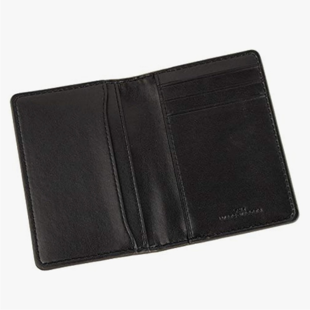 NWT $110 Marc Jacobs Slim Pebble Leather Card - Cement - Picture 2 of 9